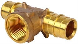 Тройник ВР для сшитого полиэтилена Uponor (Q&E) 16 x 1/2" - фото 67809
