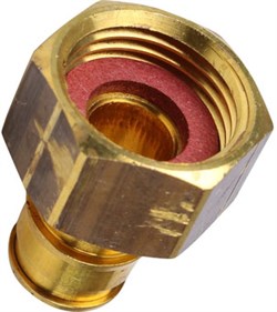 Муфта с накидной гайкой для сшитого полиэтилена Uponor (Q&E) 20 x 1/2" - фото 67840