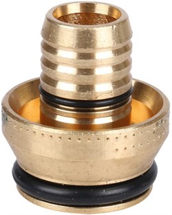 Зажимной адаптер из покрытой латуни PE-X FLEX-X Uponor 16X1,8/2,0 x 3/4" - фото 67938