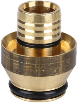 Зажимной адаптер из покрытой латуни PE-X FLEX-X Uponor 20X2,8 x 3/4" - фото 67950