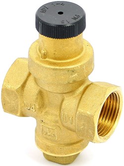 Редуктор давления Uni-fitt COMPACT 3/4", без отверстия под манометр, латунный - фото 70357