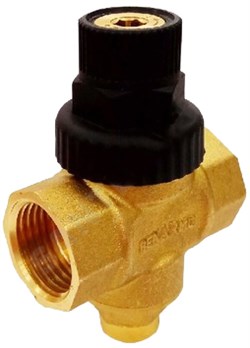Редуктор давления латунный Benarmo G1/2" Ду15 Ру16 ВР РН=2,1-3,5БАР - фото 70460