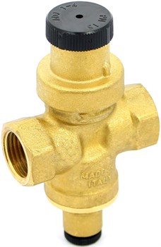 Редуктор давления Uni-fitt COMPACT 1/2", под радиальный манометр, латунный - фото 70470