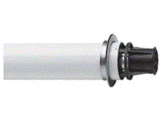 Baxi Труба коаксиальная с 750 мм наконечником ф 60/100 мм, KHG 714101810