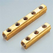 Коллектор Tiemme 1"х1/2" ВР, межосевое расстояние 36 мм 1х5вых серия 1976