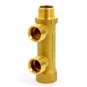 Коллекторы Tiemme НР с выходами под евроконус 3/4" 3/4"х4вых серия 1883