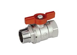 Кран шаровый Giacomini R254D Ду 10 ВР/НР (бабочка)