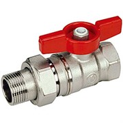 Кран шаровый Giacomini R259D Ду 32 ВР/американка (бабочка)