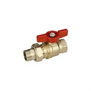 Кран шаровый Giacomini R919 Ду 32 ВР/американка полный проход (бабочка)