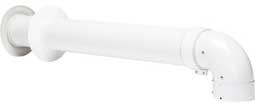 Комплект коаксиальный Stout для прохода через стену (совместим Vaillant, Protherm) 60/100, 850 мм