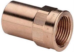 Муфта переходная Viega пайка-ВР 35 х 3/4"