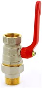 Кран шаровый FIV Perfecta НВ, со сгоном (американка), (ручка) 1/2"