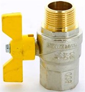Кран шаровый для газа FIV Futurgas ВН (бабочка) 3/4"