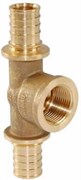Тройник настенный Rehau RAUTITAN PX ВР на боковом проходе 25-Rp 3/4"-25
