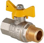 Кран шаровый газовый Valtec Valgas ВН (бабочка) 1/2"