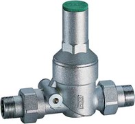 Редуктор давления Far 1/2", американка, хромированный, под аксиальный манометр, FA 2810 12