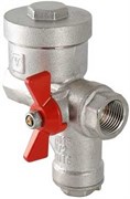 КФРД Valtec (298-правый), кран шаровой с фильтром и редуктором давления, 1/2" ВР, бабочка