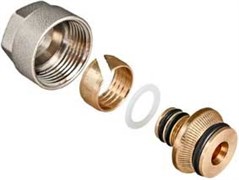 Концовка евроконус Valtec для металлополимерных труб 16 (2.0) х 3/4"