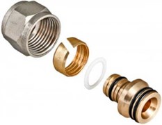 Концовка евроконус Valtec для металлополимерных труб 16 (2.0) х 1/2"