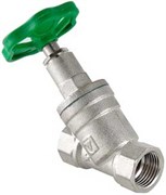 Вентиль прямоточный Valtec 1/2" Вр, с невыдвижным шпинделем