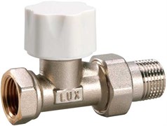 Клапан термостатический Luxor 1/2" прямой, для стальных труб