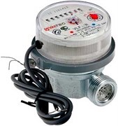Водосчетчик Valtec VLF-R-IL 1/2" квартирный универсальный с импульсным выходом, для х/в и г/в