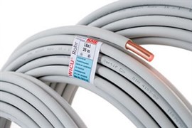 Труба медная KME Wicu Rohr отожженная в пластике (в бухтах) 22 x 1.0