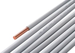 Труба медная KME Wicu Rohr неотожженная в пластике (в штанге 5 м) 12 x 1.0