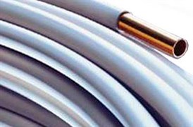 Труба медная MKM Hetcu-Plus отожженная в пластике (в бухтах) 22 x 1.0