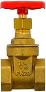 Задвижка латунная Uni-Fitt PN20 2"