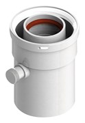 Конденсатосборник вертикальный Stout DN60/100, п/м уплотнения в комплекте