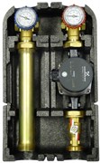 Насосная группа Barberi с прямым контуром 1" с насосом Grundfos ALPHA2L 25-60 в теплоизоляции (01G02500G)