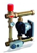 Группа насосно-смесительная Watts ISOTHERM для коллектора с насосом Wilo Yonos Para 15/6, диапазон 45-60°C (10026869)