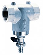 Фильтр для воды FAR хромированный 300мкм с манометрами 3/4" ВР-ВР (FA 3941 34)
