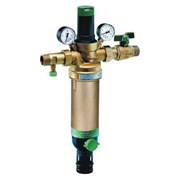 Фильтр для воды Honeywell промывной (горячая вода) с регулятором давления и манометрами HS10S-1 1/4"AAM