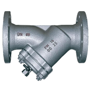 Фильтр сетчатый фланцевый Danfoss Y333P чугун с краном для слива Ду 65 Ру16 (149B3282)
