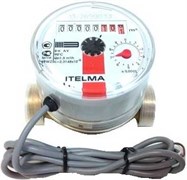 Счетчик горячей воды Itelma, Ду 15, L 80, импульсный выход