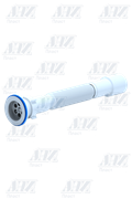 Гофра с выпуском Ани Пласт 1 1/2"x40/50mm, длина 450-840mm (G106)