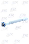 Гофра удлиненная с выпуском Ани Пласт 1 1/2"x40/50mm, длина 840-1590mm (G116)