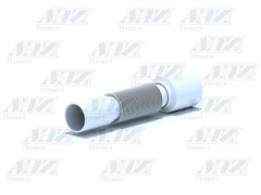 Гофра для сифона без гайки Ани Пласт 40x50mm, длина 220-375mm (K435)