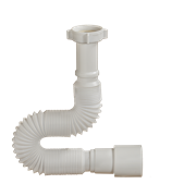 Гофра для сифона Орио 1 1/4"x40/50mm, длина 320–650 (AC-1015)