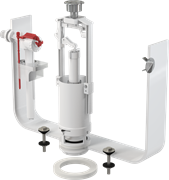 Арматура для сливного бачка Alcaplast, боковое подключение, 1/2" (SA2000)