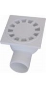 Трап пластиковый угловой Capricorn ф50-10x10 (92610-050-47-01-04)