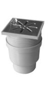 Трап вертикальный регулируемый Capricorn ф110 (92600-110-46-01-04)