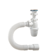 Сифон для раковины Орио 1 1/4" с гофрой ф50/40 (A-3202)