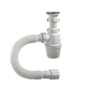 Сифон для раковины/ мойки Орио 1 1/2" с гофрой 50/40 (A-4001)