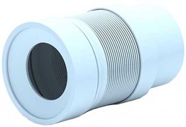 Гофра для унитаза Ани Пласт Ф110, длина 212-320мм (арт.K821)