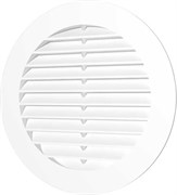 Решетка вентиляционная круглая D150 с фланцем D125, с сеткой
