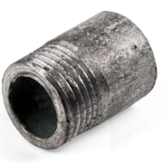 Резьба стальная оцинкованная 1 1/2" (Ду 40) L=41мм ГОСТ 3262-75 КАЗ