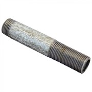 Сгон стальной оцинкованный 2&quot; (Ду 50) L=140мм из труб по ГОСТ 3262-75